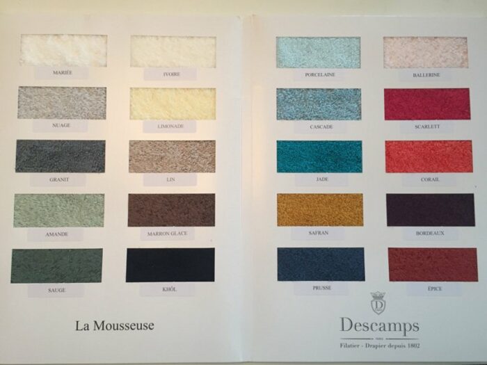 DESCAMPS La Mousseuse Frottier, Farbe cascade (helltürkis) - Auslaufmodell-12449