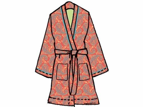 BASSETTI Beach Kimono SCAURI V1-0