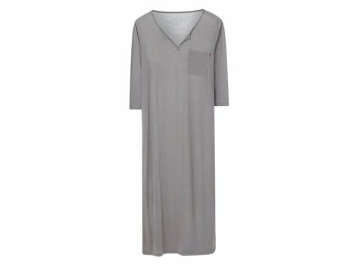 LEXINGTON Damen-Nachthemd VIOLA Nightgown Gray, Größe M-0
