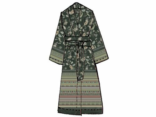 BASSETTI Kimono AMARANTO V1, Größe S/M - LIMITED EDITION-0