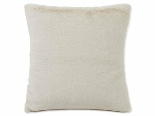 LEXINGTON Kissenhülle FAKE FUR / RECYCLED POLYESTER VISCOSE PILLOW COVER, Off White, 50 x 50-0
