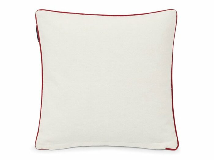 LEXINGTON Kissenhülle MERRY CHRISTMAS RECYCLED COTTON CANVAS PILLOW COVER, Off White, 50 x 50-31076